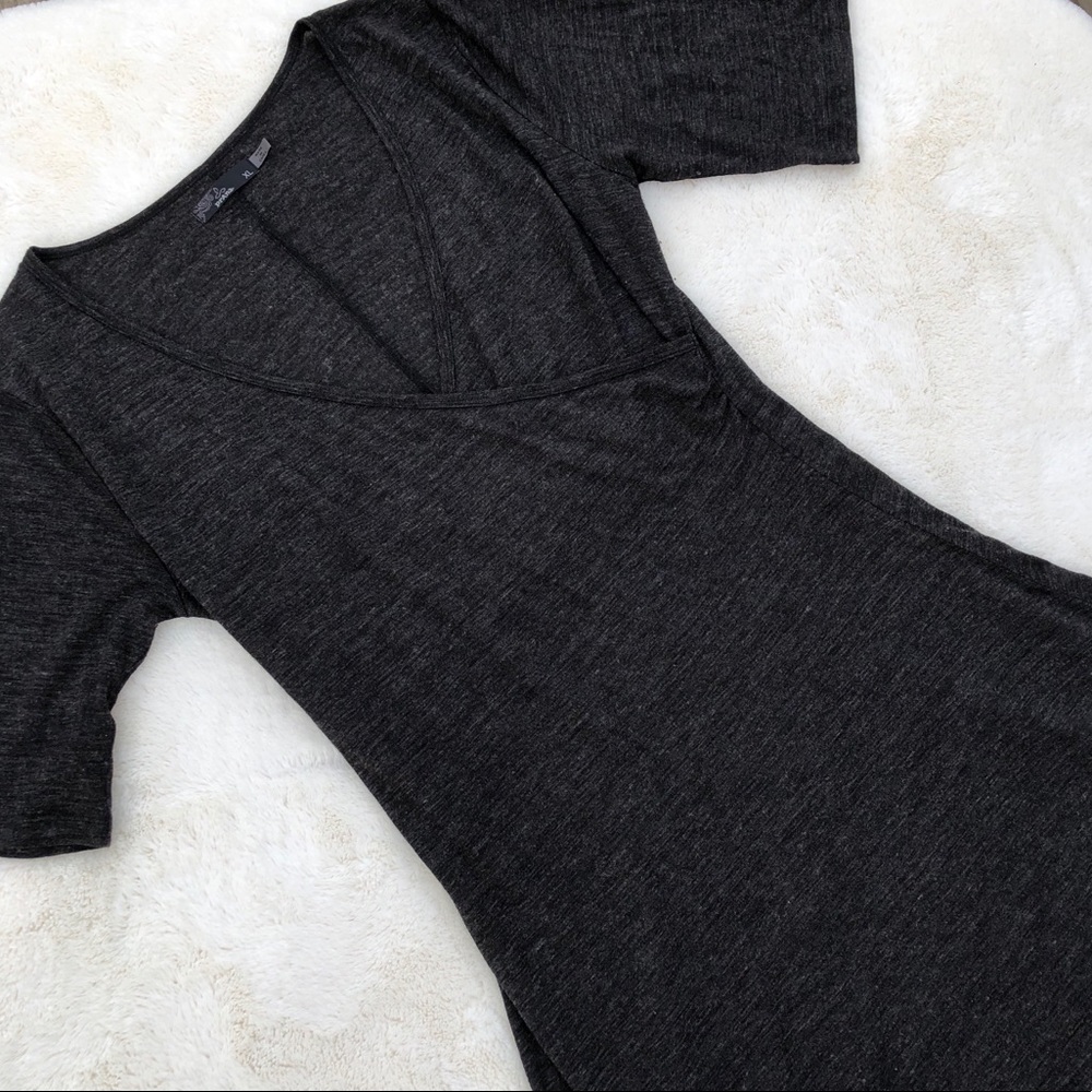 Prana Heathered Gray Dress sz XL